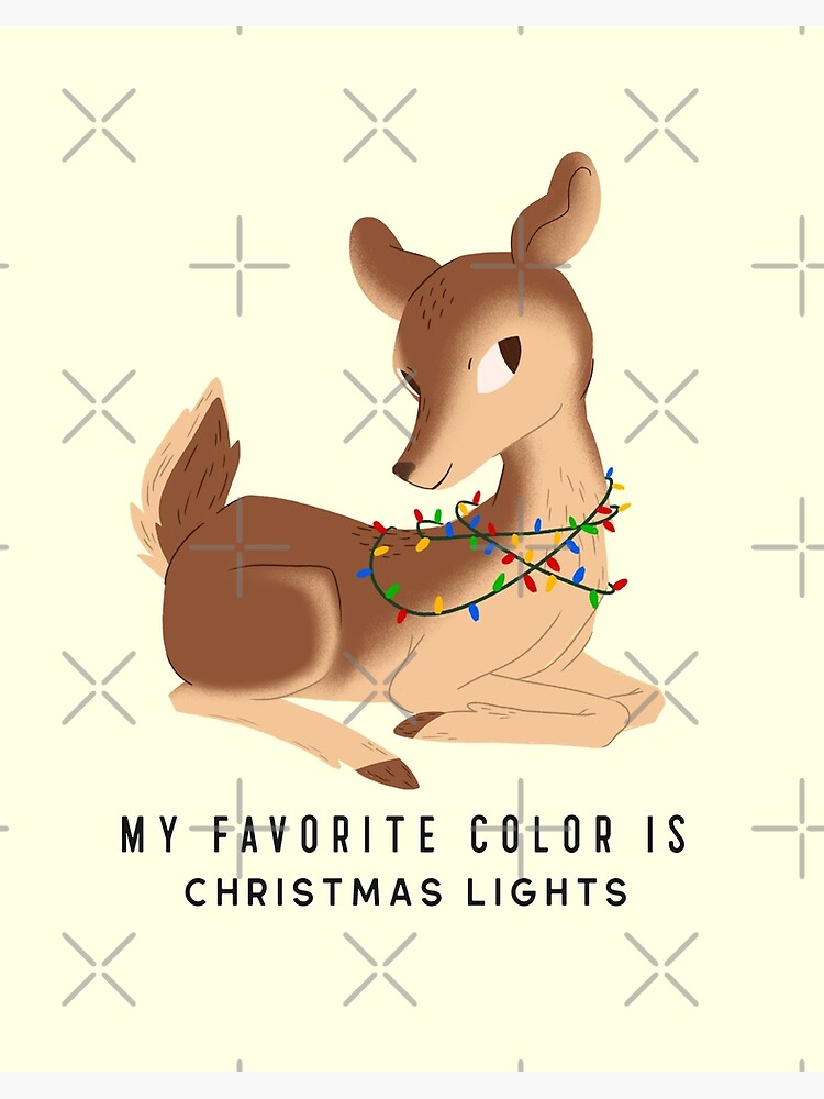 Favourite Christmas Things | Art Board Print