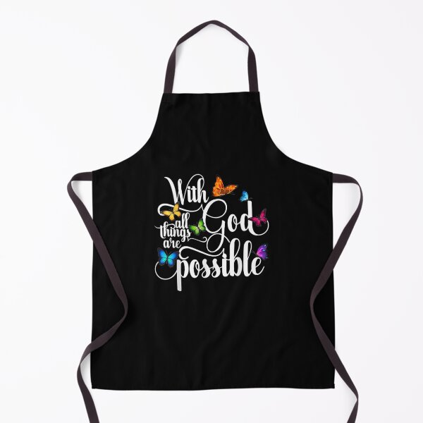 Item preview, With God All Things Are Possible Gift designed and sold by MauriceRun0.