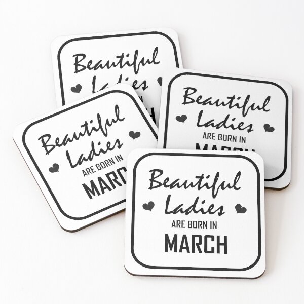 Item preview, Beautiful Ladies Born in March designed and sold by Ketsadaporn.