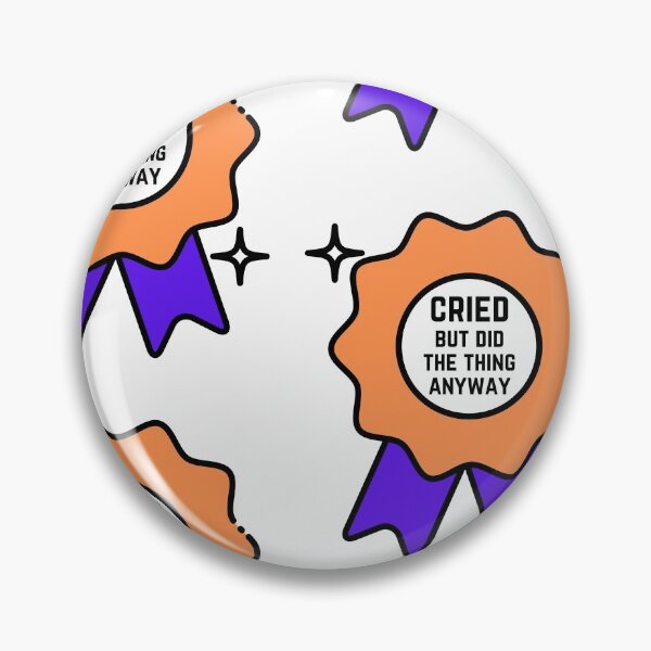 Item preview, Cried but did the thing anyway designed and sold by AdelDa19.