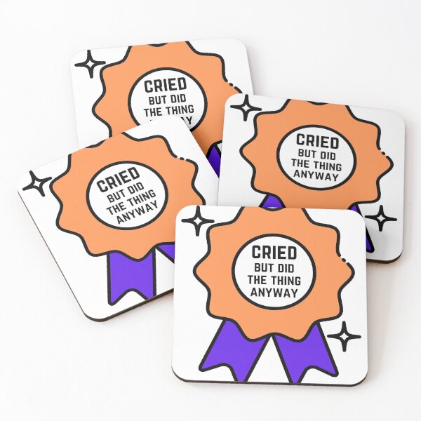 Item preview, Cried but did the thing anyway designed and sold by AdelDa19.