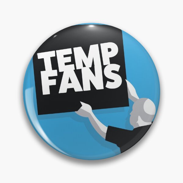 Artikelvorschau, Temporäres Fandoms-Logo (blau) entworfen und verkauft von TempFans.