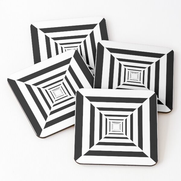 Item preview, Preppy Black and White Squares Geometric Pattern designed and sold by IamTrending.