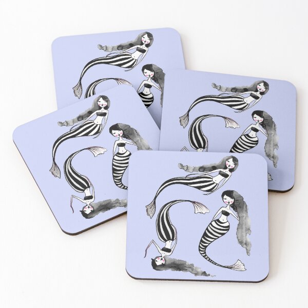 Item preview, Drifting Along The Currents - Striped Mermaids 2 of 2 designed and sold by LittleMissTyne.