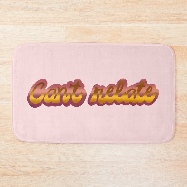 Item preview, Can’t relate in faux metallic  designed and sold by PanicDay.