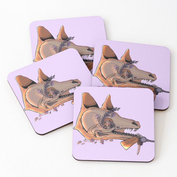 Item preview, Fox Skull inspired by All For The Game (purple) designed and sold by dearghostqueen.