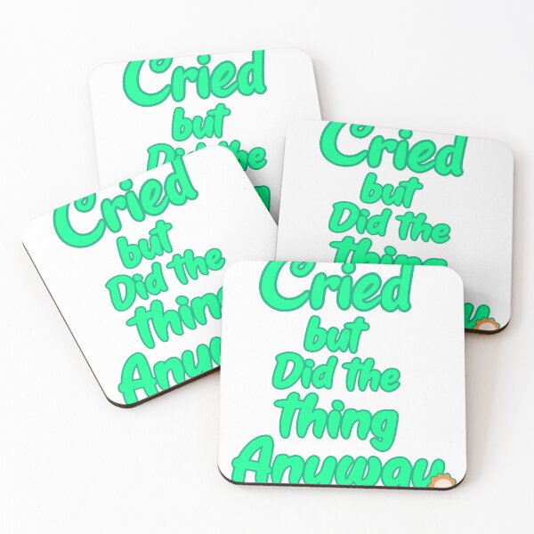 Item preview, Cried but did the thing anyway designed and sold by AdelDa19.
