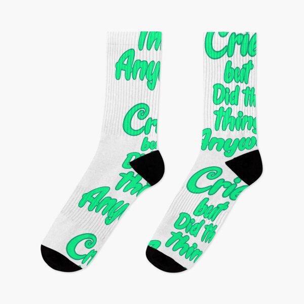 Item preview, Cried but did the thing anyway designed and sold by AdelDa19.