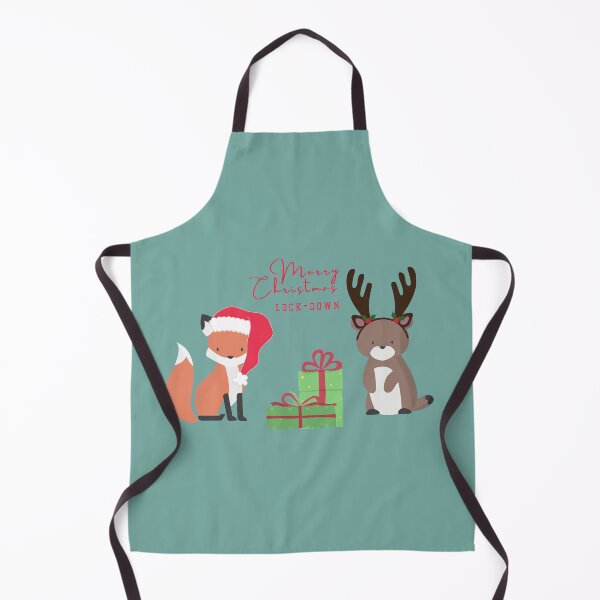 Item preview, Merry Christmas Quarantine teddy bear and fox. designed and sold by NomadMessenger.