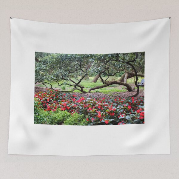 Item preview, Oak Tree And Flowers designed and sold by Cynthia48.