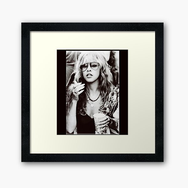 Stevie Nicks Woman Framed Art Print