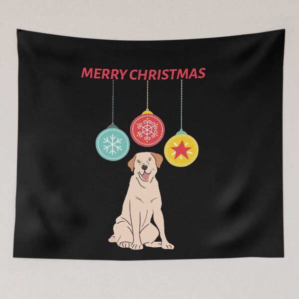 Item preview, Labrador Merry Christmas designed and sold by joabaj.