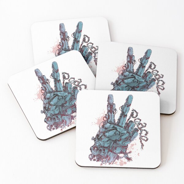 Item preview, Robotic Peace Hand sign designed and sold by keeveneo.