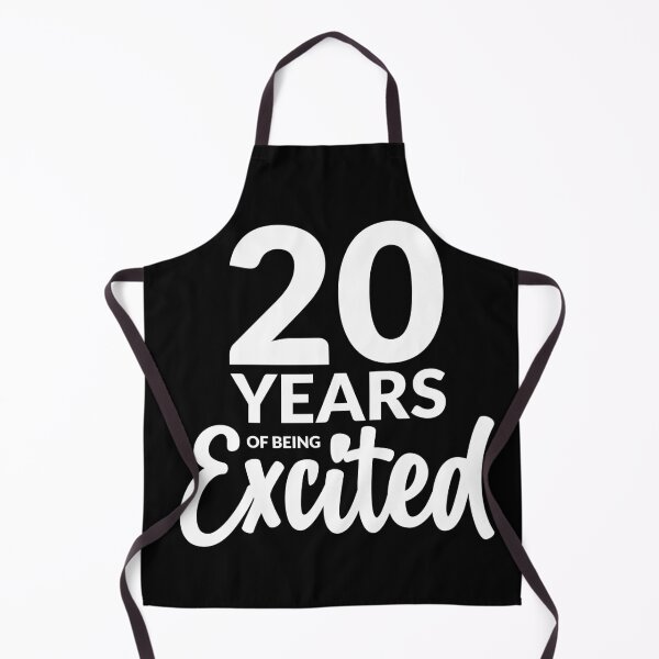 Item preview, 20 years of being excited designed and sold by Amet Hermawan.