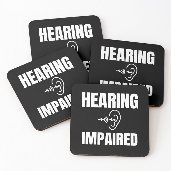 Item preview, Emblem For The Hearing Impaired designed and sold by Billie Sims.