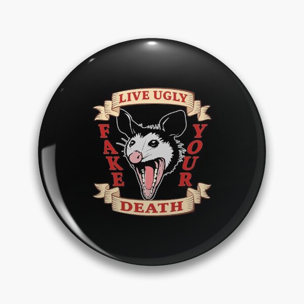 Item preview, Possum Live Ugly Fake your Death Opossum Team Trash designed and sold by JanelAmico.