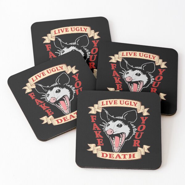 Item preview, Possum Live Ugly Fake your Death Opossum Team Trash designed and sold by JanelAmico.