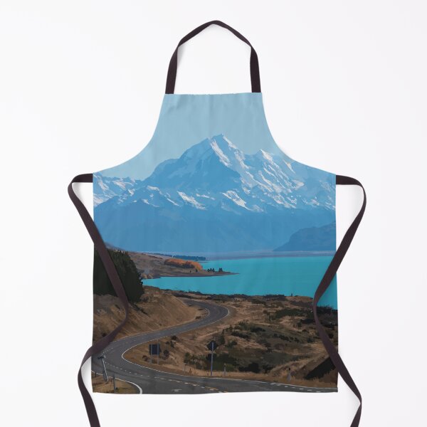 Item preview, Aoraki Mount Cook New Zealand Illustration designed and sold by Alo.