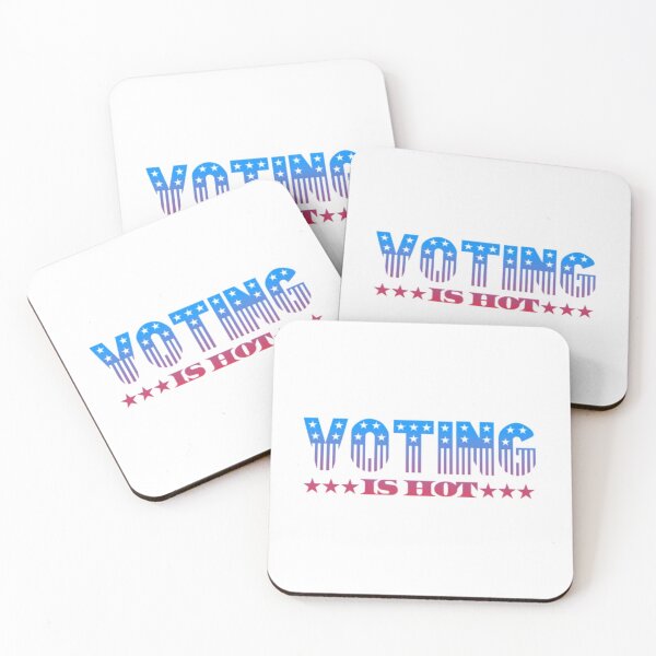 Item preview, Voting is Hot designed and sold by FitFabFunny.