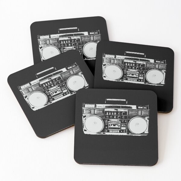 Item preview, Boom Box (White) designed and sold by LongWinded.