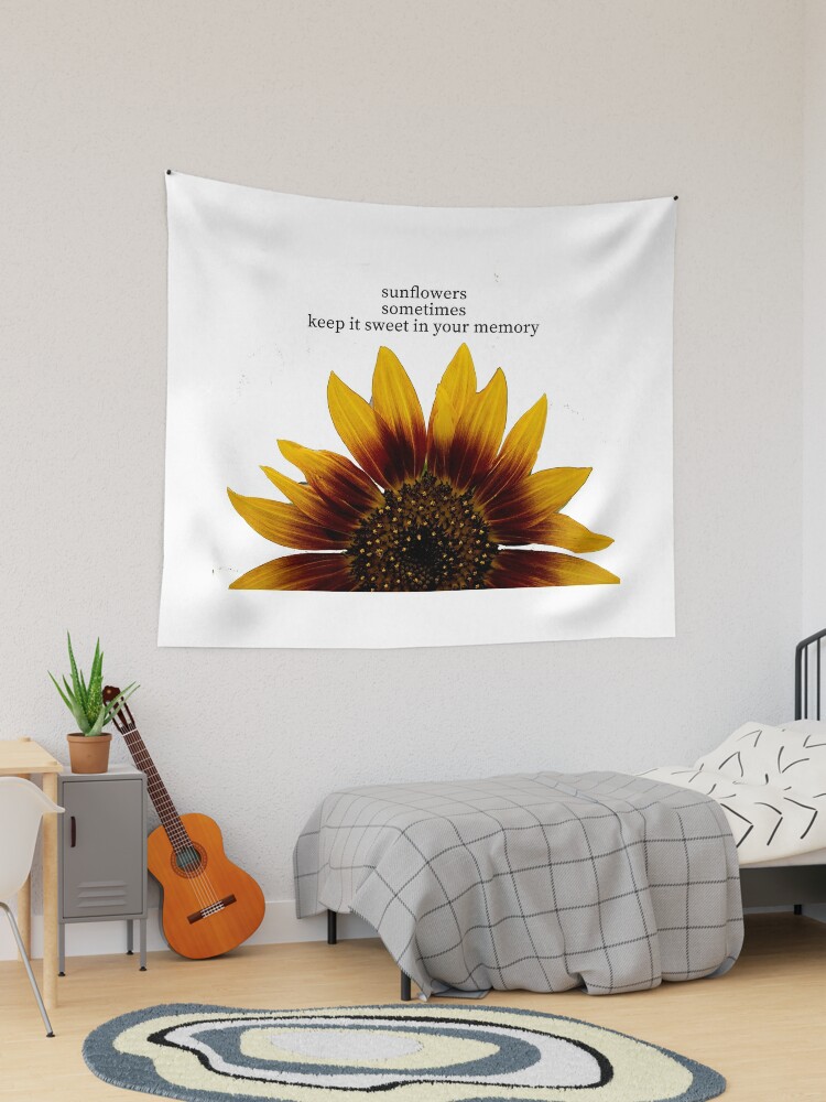 Wall tapestry 2024 sunflower