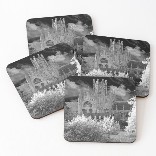 Item preview, Ely Cathedral Octagon Tower - Monochrome designed and sold by Alison and Christine Whelan.