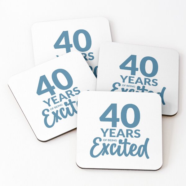 Item preview, 40 years of being excited designed and sold by Amet Hermawan.