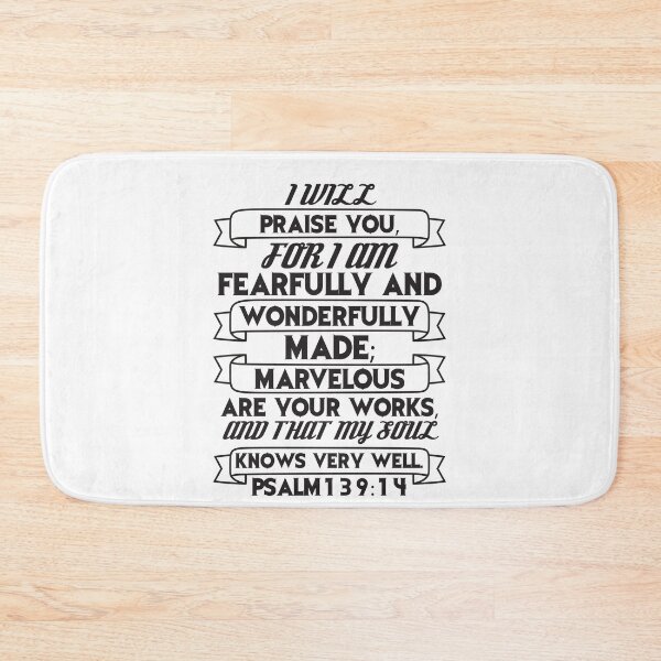 Item preview, Psalm 139:14 designed and sold by plushism.