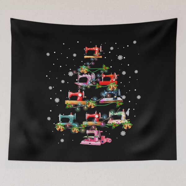 Item preview, Sewing Christmas Tree Tee Quilting Lovers designed and sold by Charles Brian.