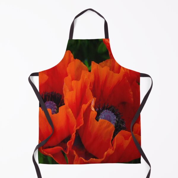 Item preview, Poppies in bloom trio in red designed and sold by whimwitch.