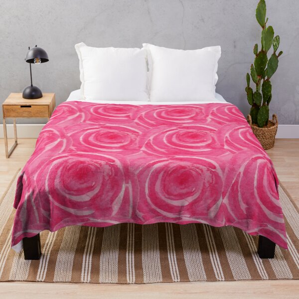 Item preview, Pink watercolour roses - pattern designed and sold by JellyBeenzz.