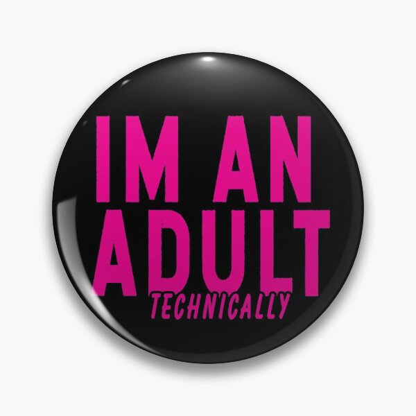 Item preview, Im an adult technically woman's funny sarcasm gift  designed and sold by DopeDesign1.