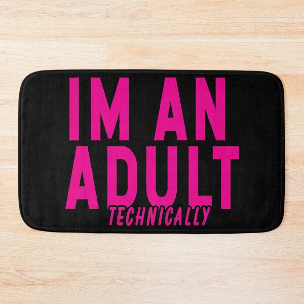 Item preview, Im an adult technically woman's funny sarcasm gift  designed and sold by DopeDesign1.