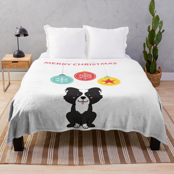 Item preview, Border Collie Merry Christmas designed and sold by joabaj.