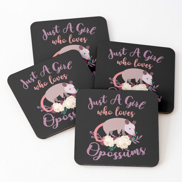 Item preview, Possum Just a Girl Who Loves Opossum Live Ugly Cute Gift designed and sold by JanelAmico.