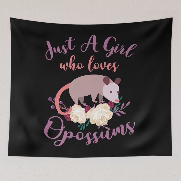 Item preview, Possum Just a Girl Who Loves Opossum Live Ugly Cute Gift designed and sold by JanelAmico.