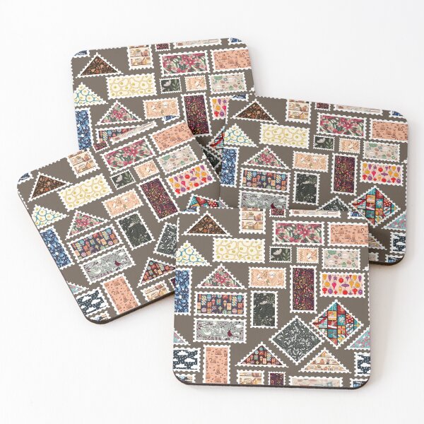 Item preview, Stamps Pattern designed and sold by space-kitten.