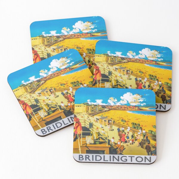 Item preview, retro Bridlington designed and sold by CorasPosters.