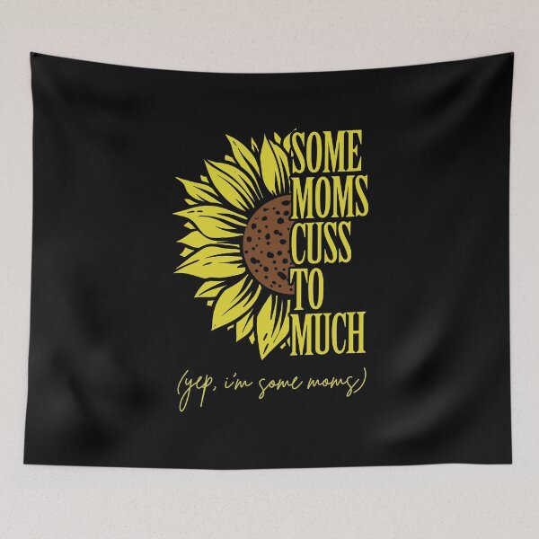 Item preview, Some Moms Cuss Too Much, It's Me, I'm Some Moms, Funny Mom Shirt, Mom Shirt, Mom Life T-Shirt, I'm not a rapper I just cuss a lot shirt designed and sold by SwankyFine.