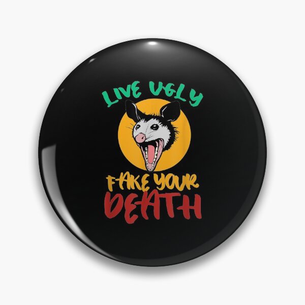Item preview, Possum Live Ugly Fake your Death Opossum Team Trash designed and sold by JanelAmico.