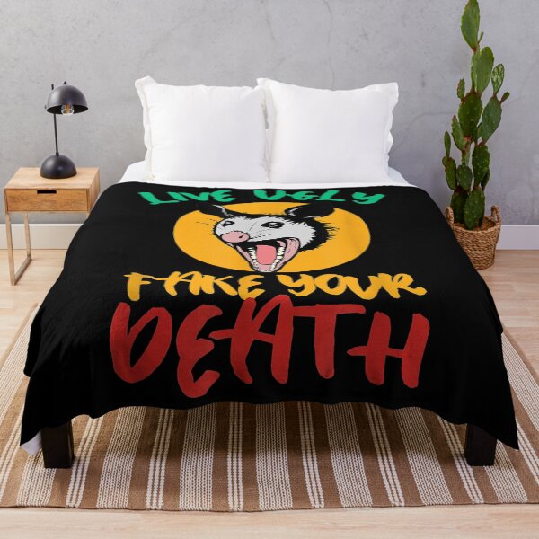 Item preview, Possum Live Ugly Fake your Death Opossum Team Trash designed and sold by JanelAmico.