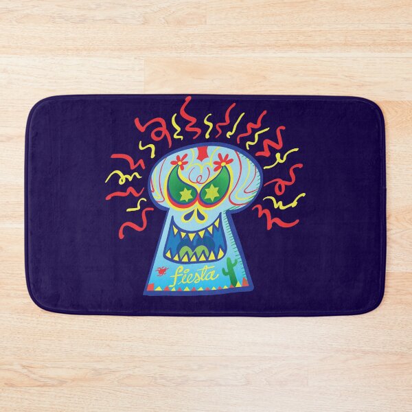 Item preview, Evil Mexican sugar skull lauging mischievously designed and sold by Zoo-co.