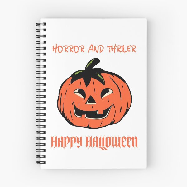 Item preview, HORROR AND THRILER | HAPPY HALLOWEEN designed and sold by Ashalcheema.