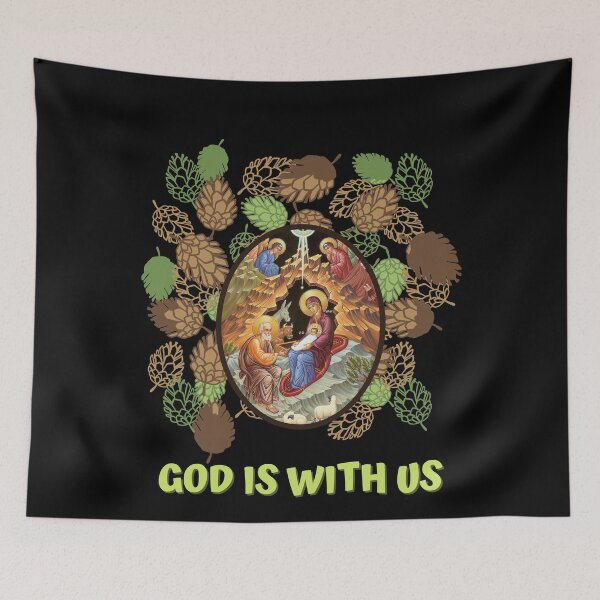 Item preview, Christmas Nativity God Is With Us! designed and sold by DiverseMerch.