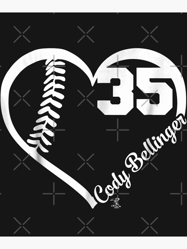 "Cody Bellinger Heart Number " Poster for Sale by JungneyLadakh Redbubble