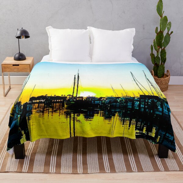Item preview, Marina Sunrise with an Artsy Flair  designed and sold by whimwitch.