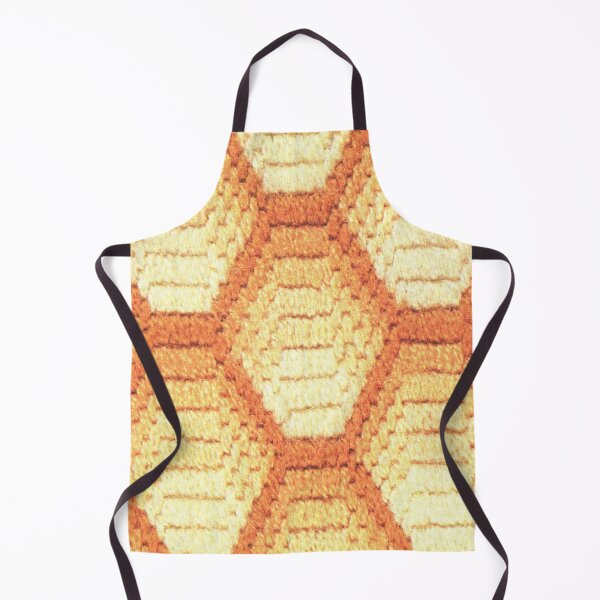 Aperçu de l'œuvre Seventies Funky Needlepoint Pattern No.11 - Motif rétro vintage créée et vendue par elevens.