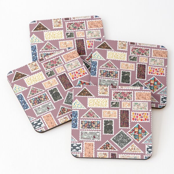 Item preview, Stamps Pattern designed and sold by space-kitten.