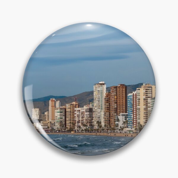 Item preview, Benidorm Levante Beach Costa Blanca Spain designed and sold by AndyEvansPhotos.