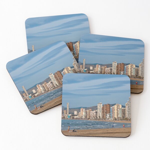 Item preview, Benidorm Levante Beach Costa Blanca Spain designed and sold by AndyEvansPhotos.